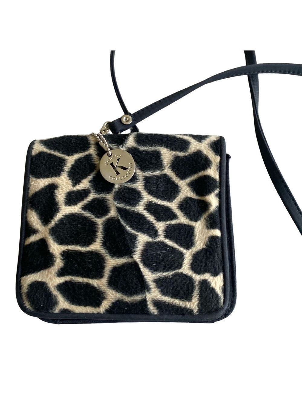 Organizer Crossbody Bag Purse Wallet Animal Print Koltov